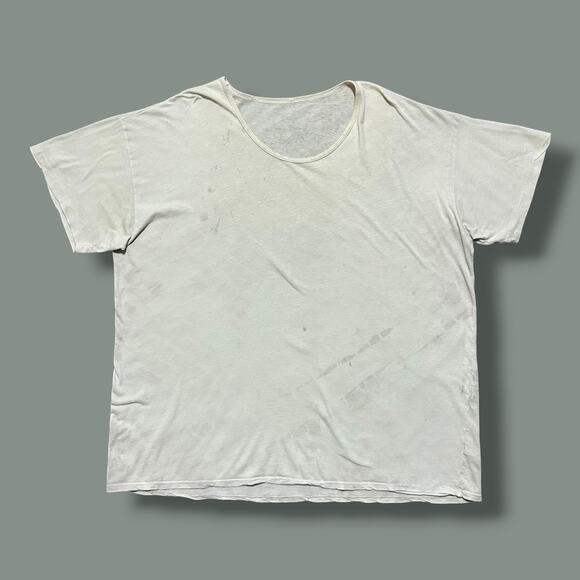American Apparel Other - Vintage Thrashed Shirt Plain White Tee 90s y2k Minimalist Aesthetic OSFA Mens XL